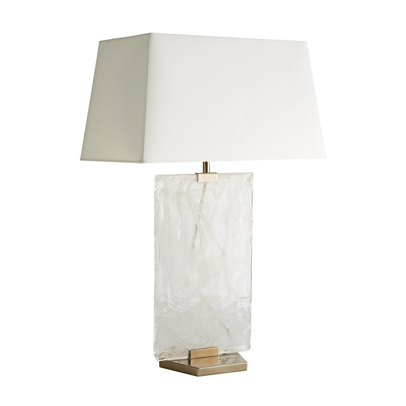 Arteriors 49118-601 One Light Table Lamp, Opal Swirl