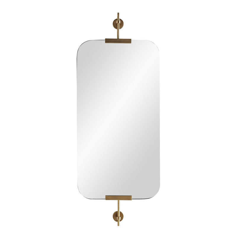 Arteriors 6872 Mirror, Antique Brass