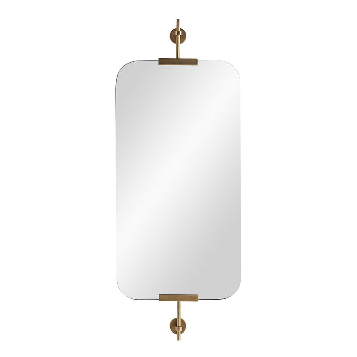 Arteriors 6872 Mirror, Antique Brass