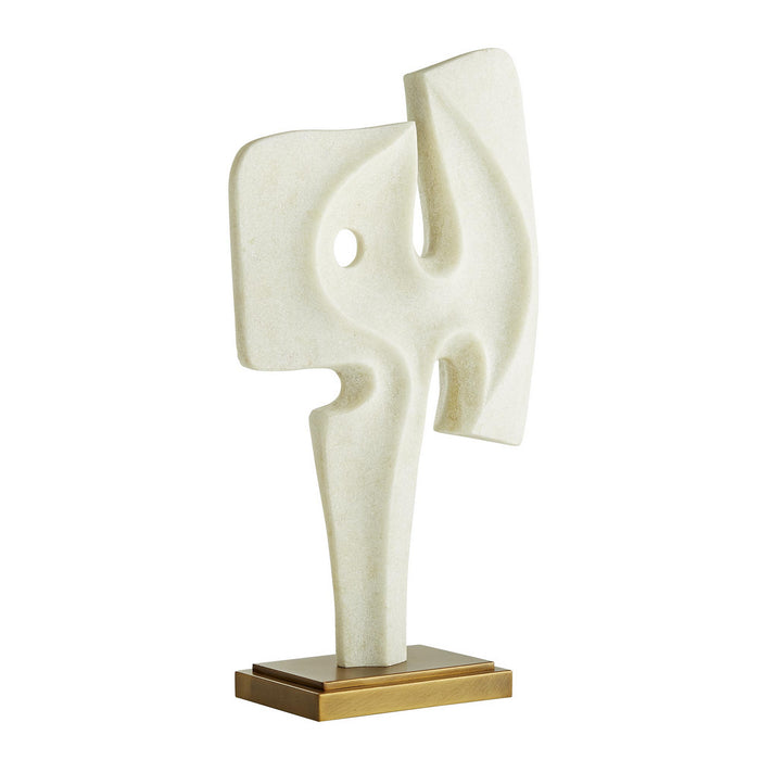 Arteriors 9544 Sculpture, Faux Marble