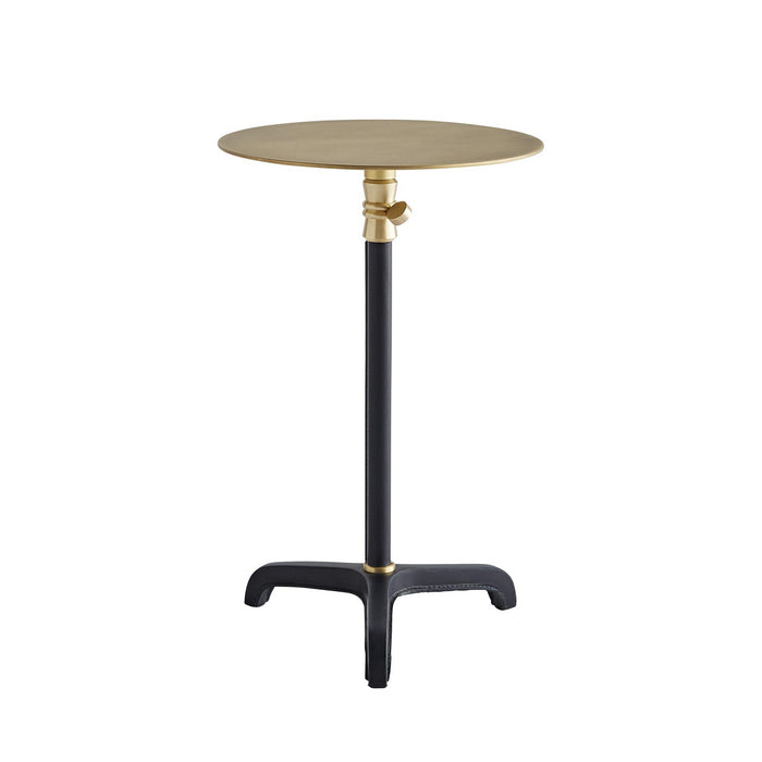 Arteriors DC2011 Accent Table, Antique Brass