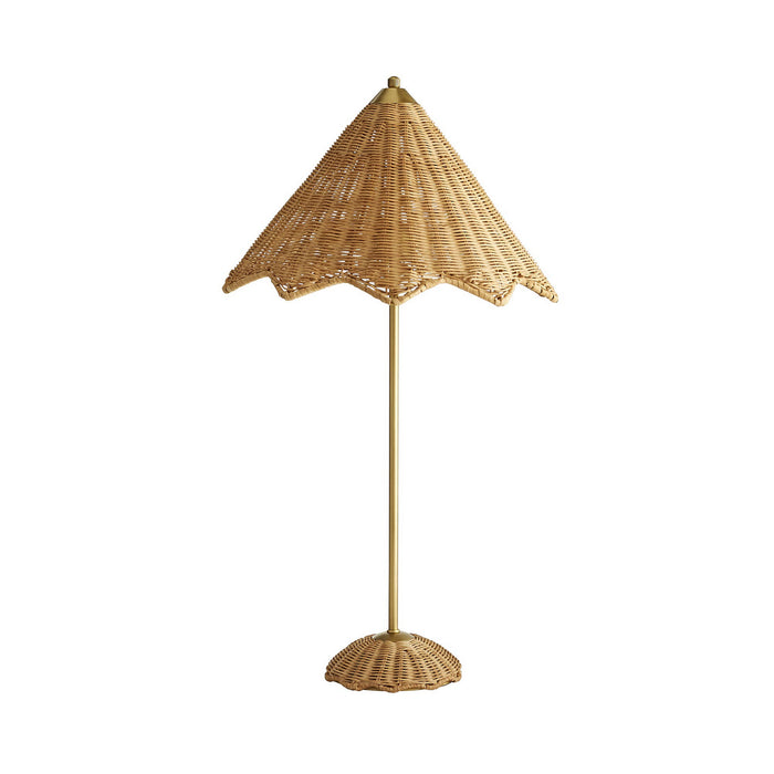 Arteriors DC49018 Two Light Table Lamp, Natural