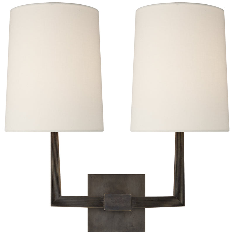 Visual Comfort Signature BBL 2084BZ-L Two Light Wall Sconce, Bronze
