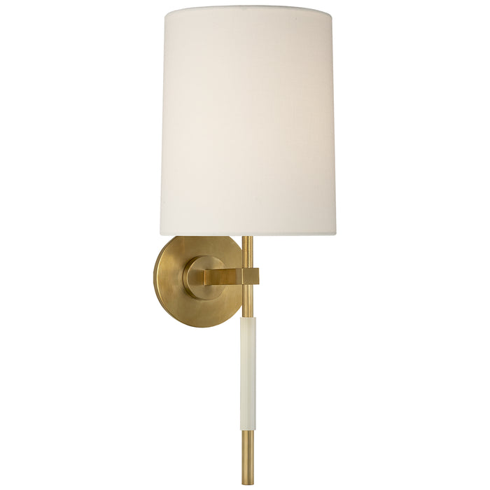 Visual Comfort Signature BBL 2130SB-L One Light Wall Sconce, Soft Brass