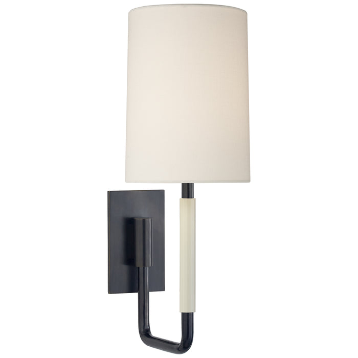 Visual Comfort Signature BBL 2132BZ-L One Light Wall Sconce, Bronze