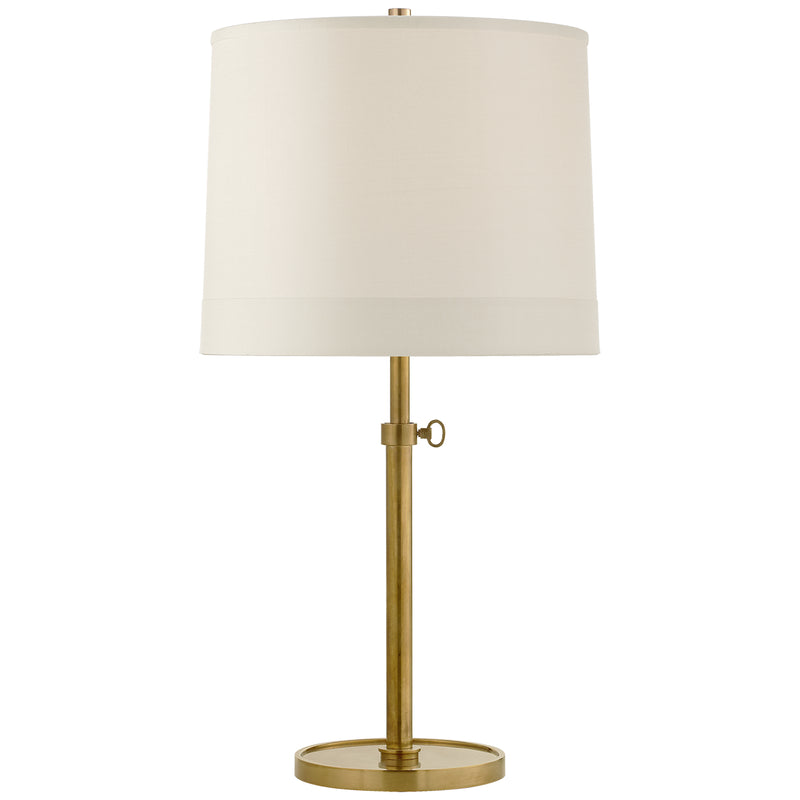Visual Comfort Signature BBL 3023SB-S2 One Light Table Lamp, Soft Brass