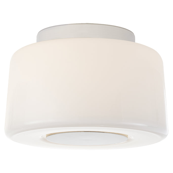 Visual Comfort Signature BBL 4105PN-WG Three Light Flush Mount, Polished Nickel