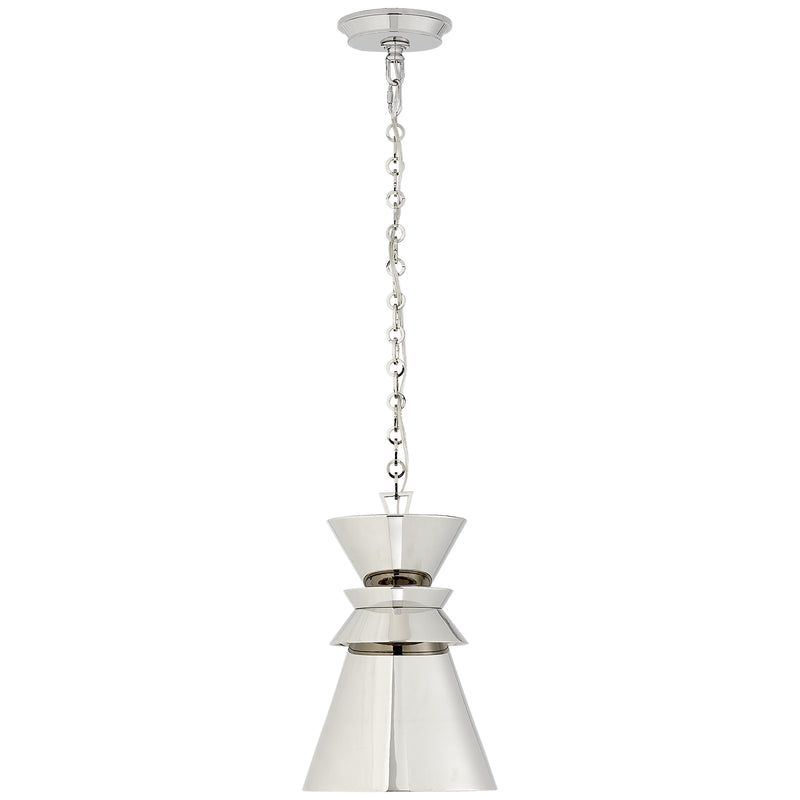 Visual Comfort Signature CHC 5240PN-PN One Light Pendant, Polished Nickel