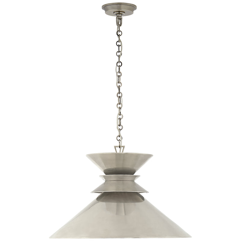 Visual Comfort Signature CHC 5245AN-AN One Light Pendant, Antique Nickel