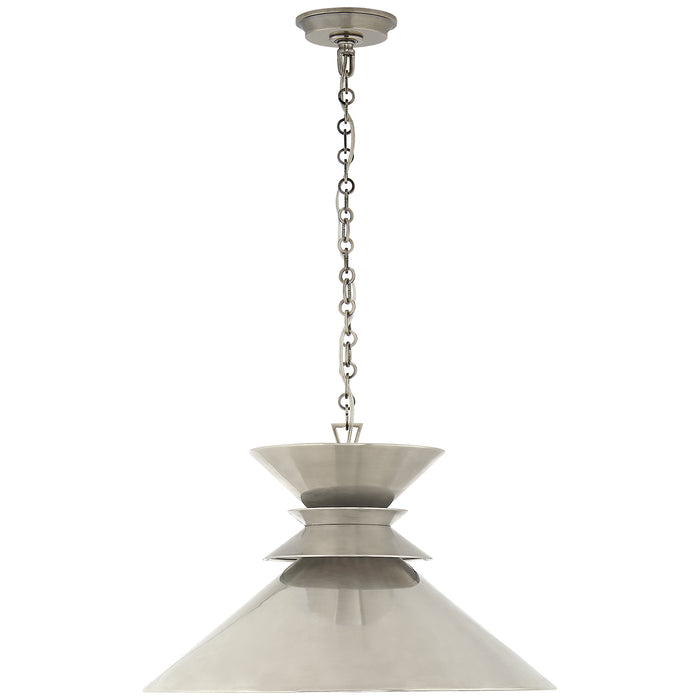 Visual Comfort Signature CHC 5245AN-AN One Light Pendant, Antique Nickel