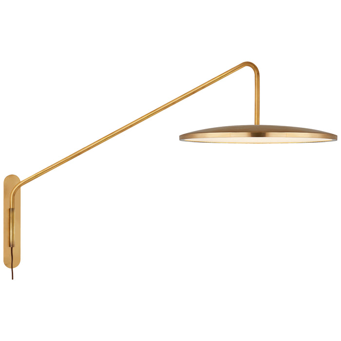 Visual Comfort Signature PB 2020NB LED Wall Sconce, Natural Brass
