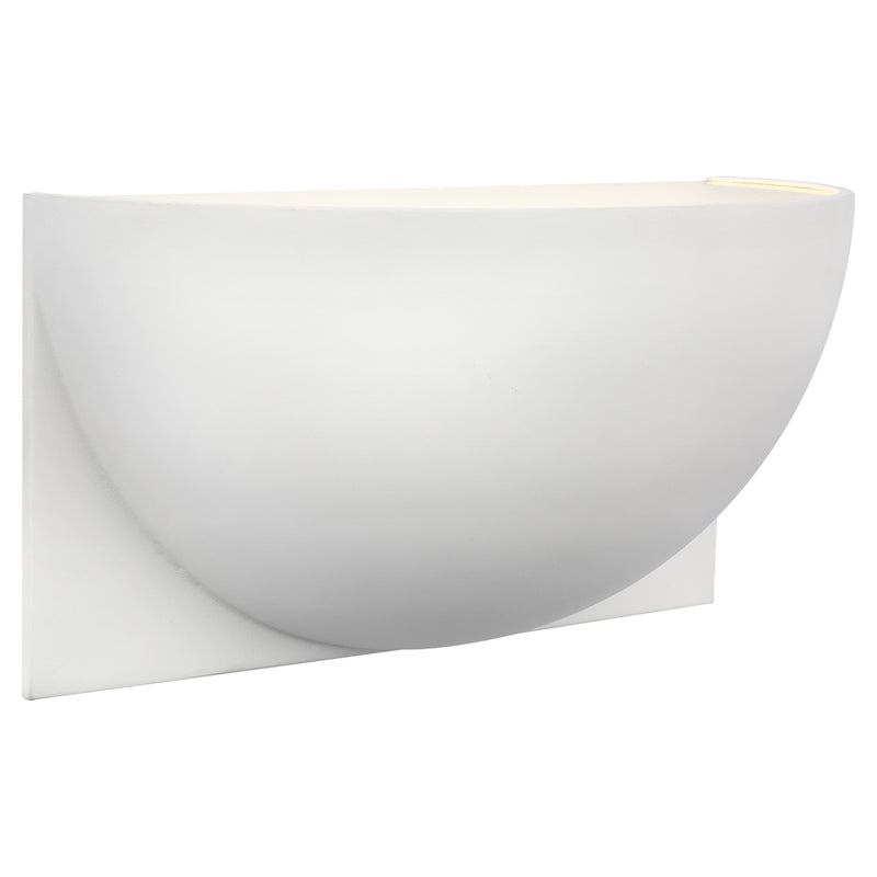 Visual Comfort Signature PB 2070WHT-FG LED Wall Sconce, White