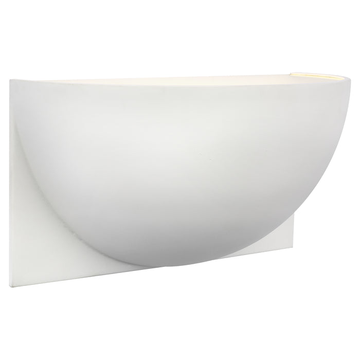 Visual Comfort Signature PB 2070WHT-FG LED Wall Sconce, White