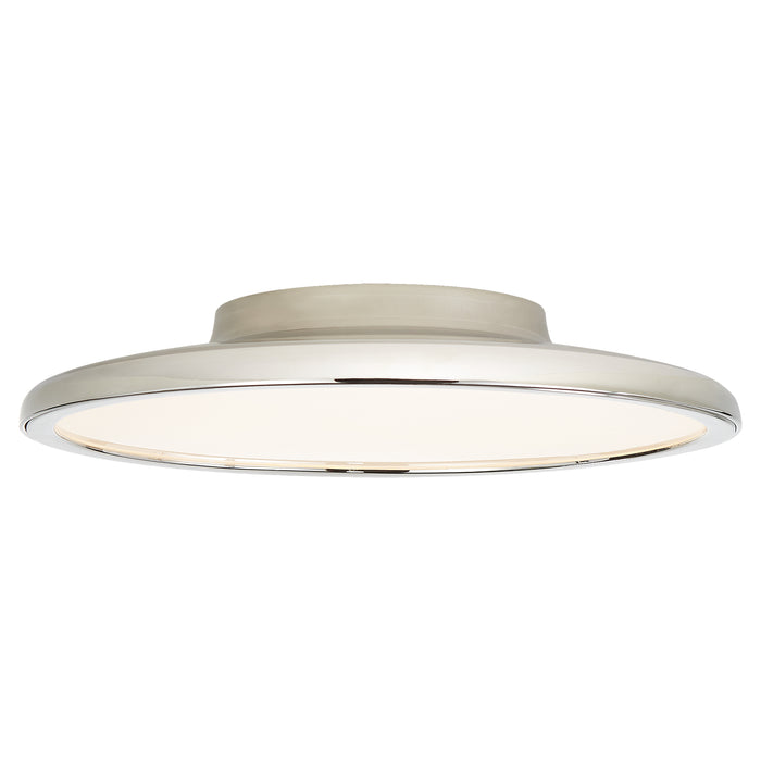 Visual Comfort Signature PB 4000PN LED Flush Mount, Polished Nickel