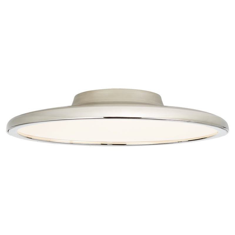 Visual Comfort Signature PB 4003PN LED Flush Mount, Polished Nickel