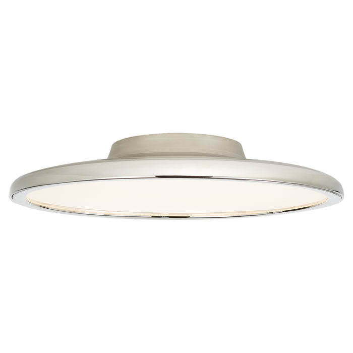 Visual Comfort Signature PB 4003PN LED Flush Mount, Polished Nickel