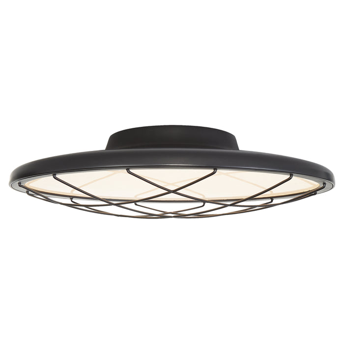 Visual Comfort Signature PB 4004MBK LED Flush Mount, Matte Black