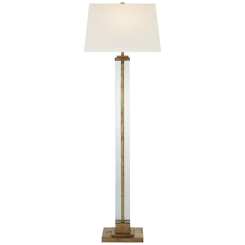 Visual Comfort Signature S 1702GI-L One Light Floor Lamp, Gilded Iron