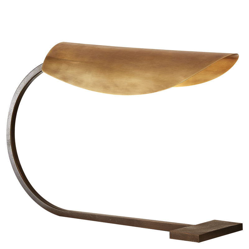Visual Comfort Signature S 3260AI-HAB One Light Table Lamp, Aged Iron