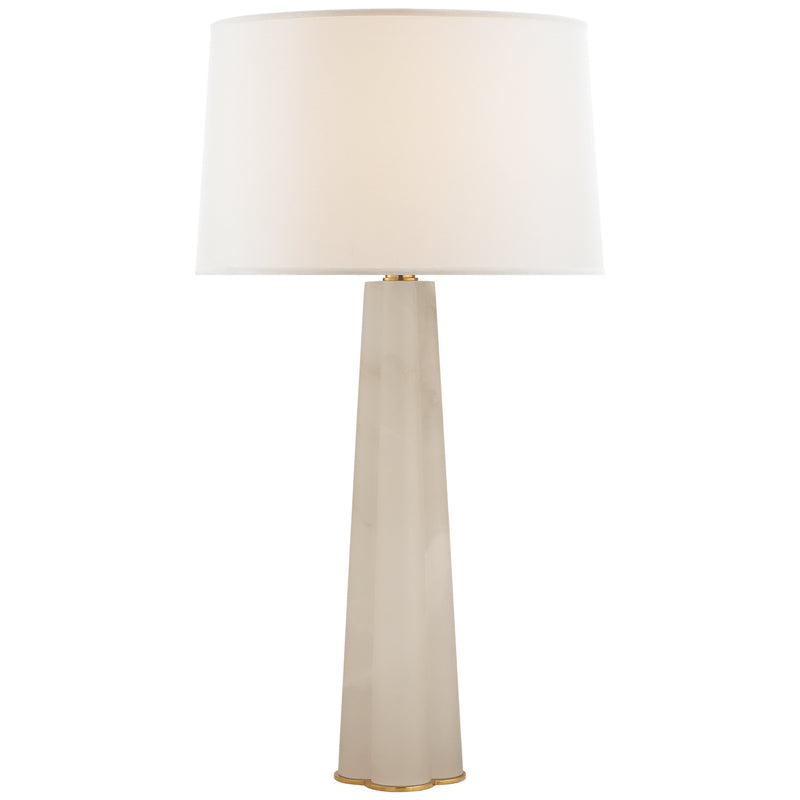 Visual Comfort Signature SK 3906ALB-L One Light Table Lamp, Alabaster