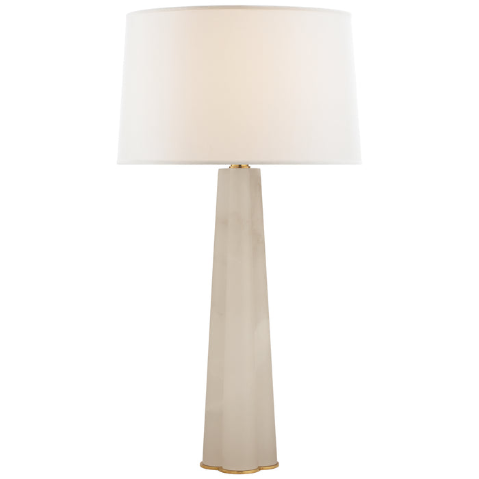 Visual Comfort Signature SK 3906ALB-L One Light Table Lamp, Alabaster