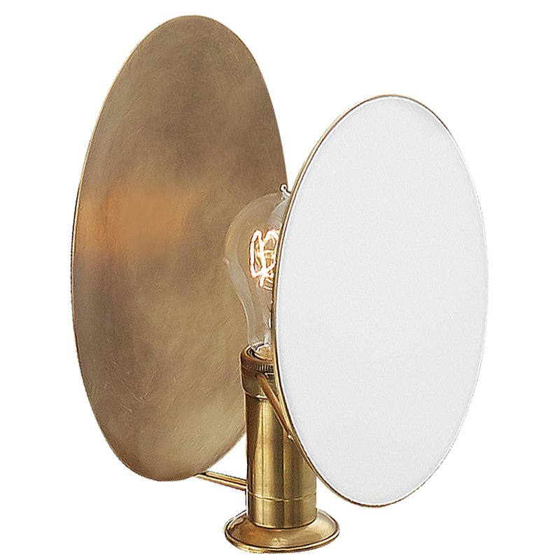 Visual Comfort Signature TOB 2290HAB-L One Light Wall Sconce, Hand-Rubbed Antique Brass