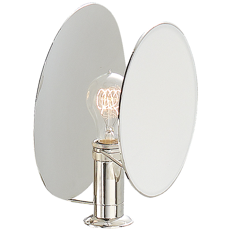 Visual Comfort Signature TOB 2290PN-L One Light Wall Sconce, Polished Nickel