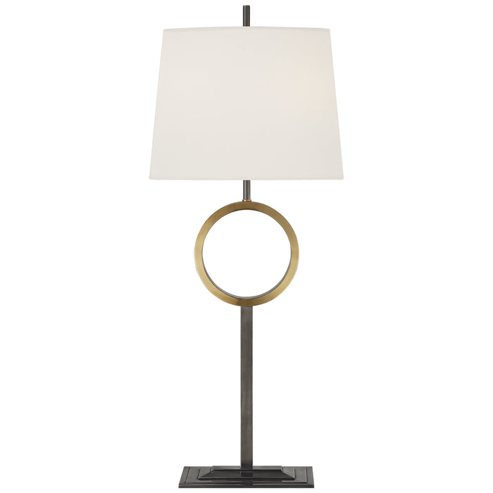 Visual Comfort Signature TOB 3631BZ/HAB-L One Light Buffet Lamp, Bronze with Antique Brass