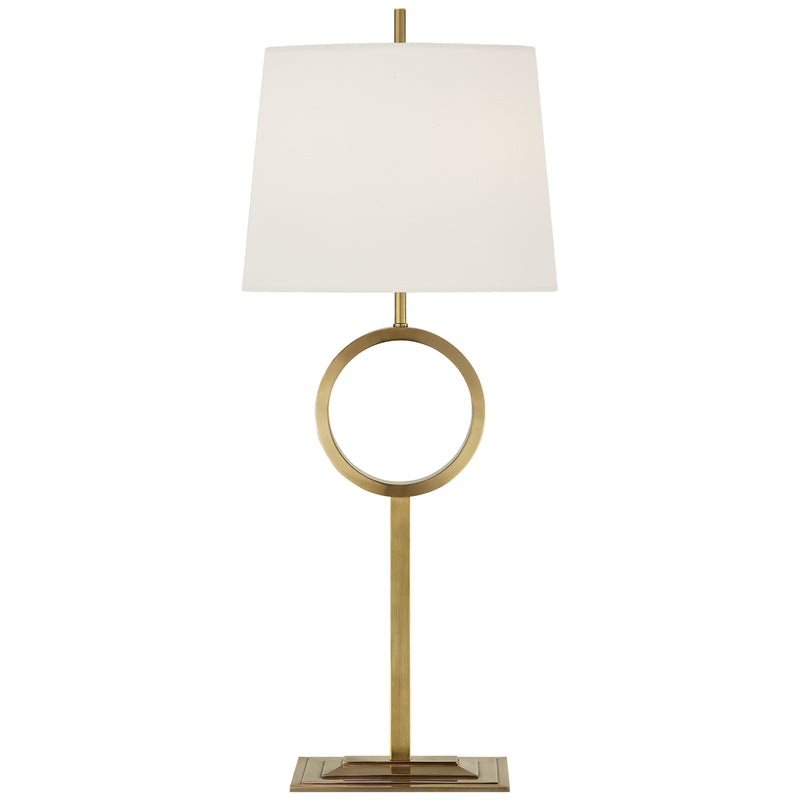 Visual Comfort Signature TOB 3631HAB-L One Light Buffet Lamp, Hand-Rubbed Antique Brass