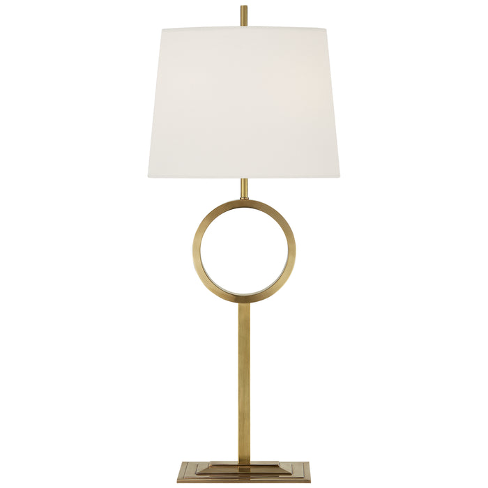 Visual Comfort Signature TOB 3631HAB-L One Light Buffet Lamp, Hand-Rubbed Antique Brass