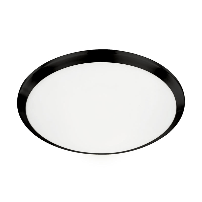 Kuzco Lighting FM1515-BK LED Flush Mount, Black