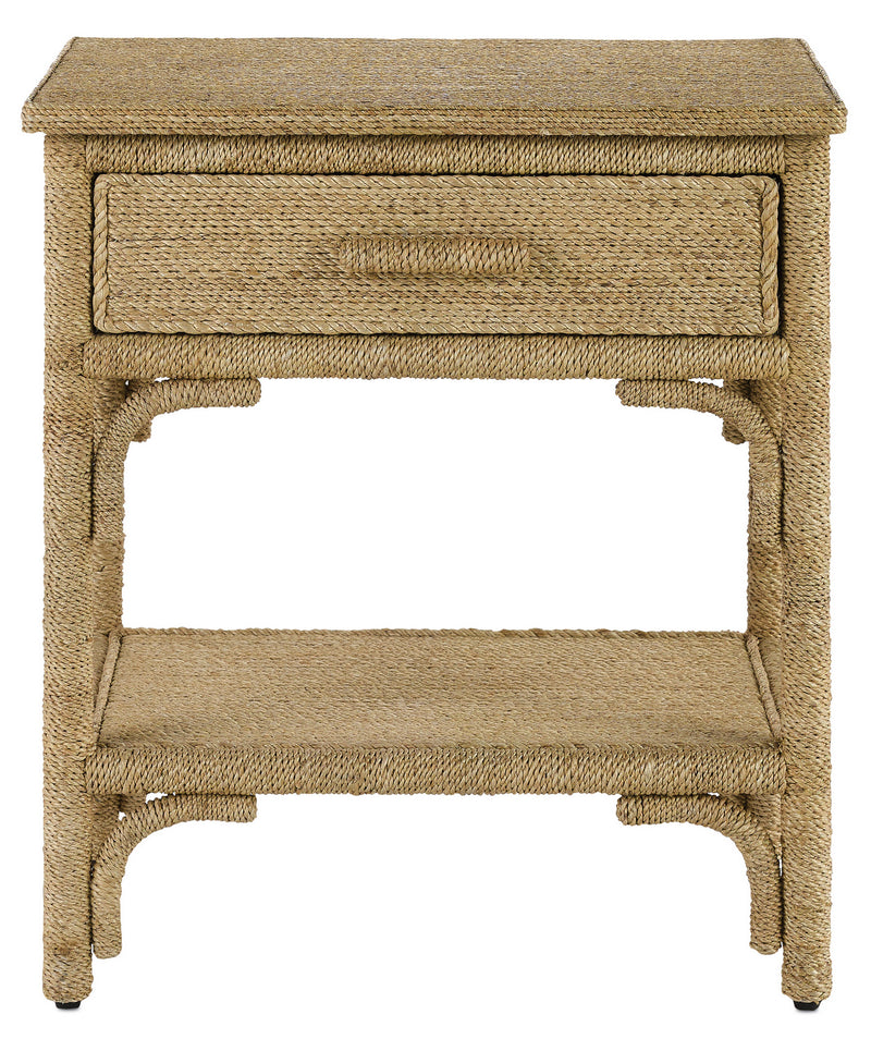 Currey and Company 3000-0085 Nightstand, Natural