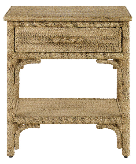 Currey and Company 3000-0085 Nightstand, Natural