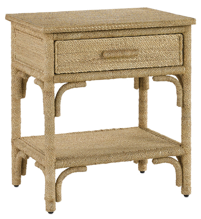 Currey and Company 3000-0085 Nightstand, Natural