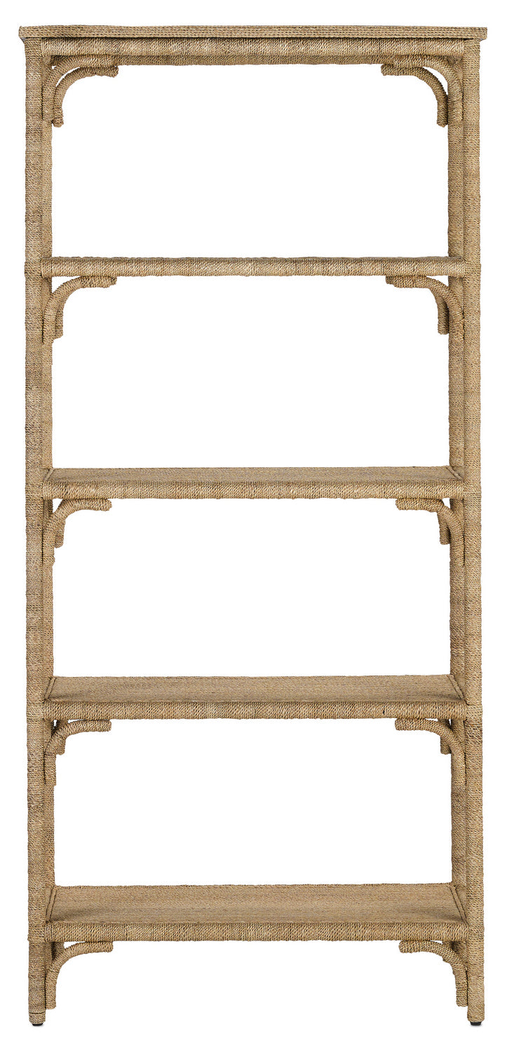 Currey and Company 3000-0086 Etagere, Natural