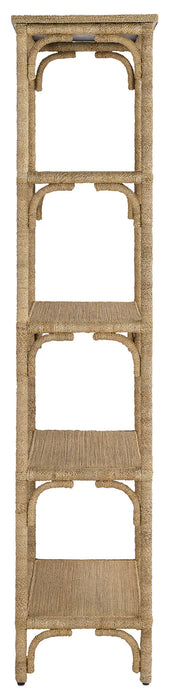Currey and Company 3000-0086 Etagere, Natural