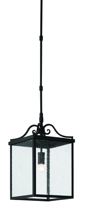 Currey and Company 9500-0005 One Light Outdoor Lantern, Midnight