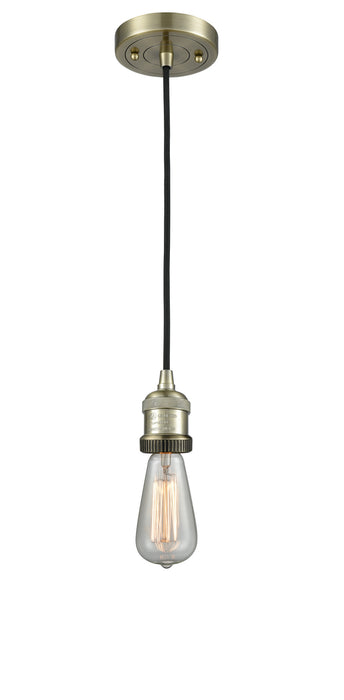 Innovations 200C-AB One Light Mini Pendant, Antique Brass