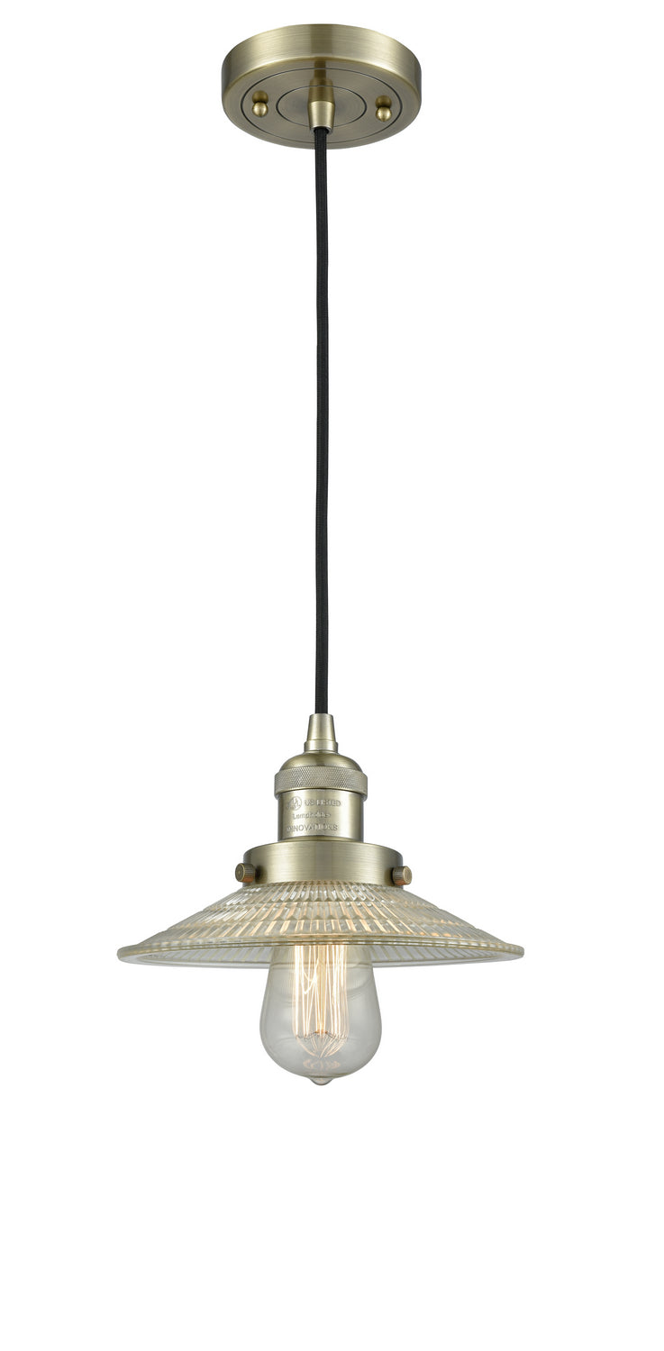 Innovations 201C-AB-G2 One Light Mini Pendant, Antique Brass