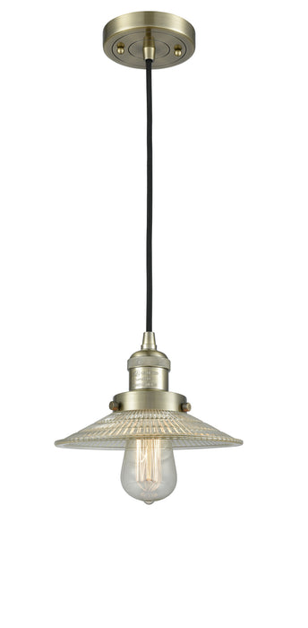 Innovations 201C-AB-G2 One Light Mini Pendant, Antique Brass