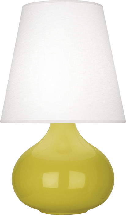 Robert Abbey CI93 One Light Accent Lamp, Citron Glazed Ceramic
