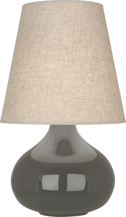 Robert Abbey CR91 One Light Accent Lamp, Ash Glazed Ceramic