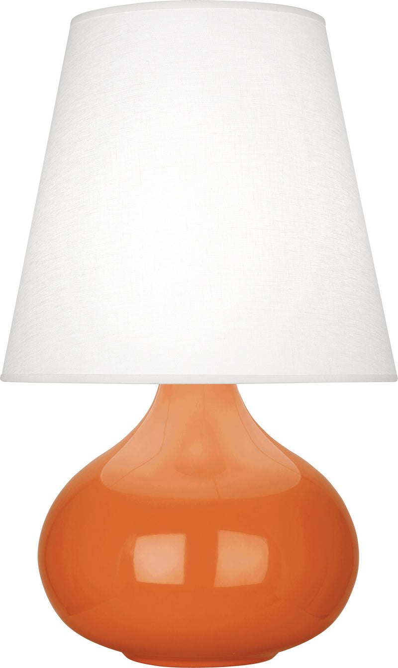 Robert Abbey PM93 One Light Accent Lamp, Pumpkin Glazed Ceramic