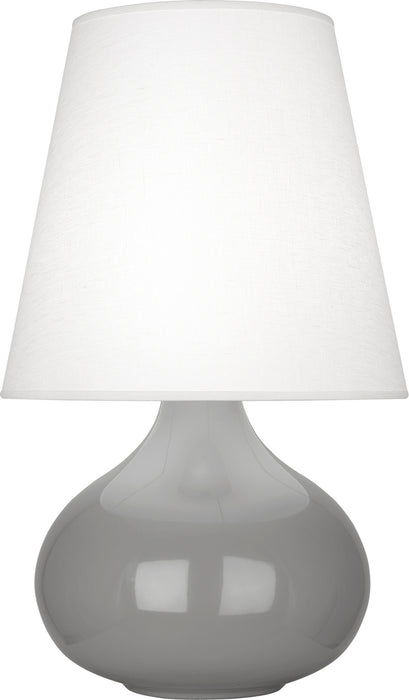 Robert Abbey ST93 One Light Accent Lamp, Smoky Taupe Glazed Ceramic