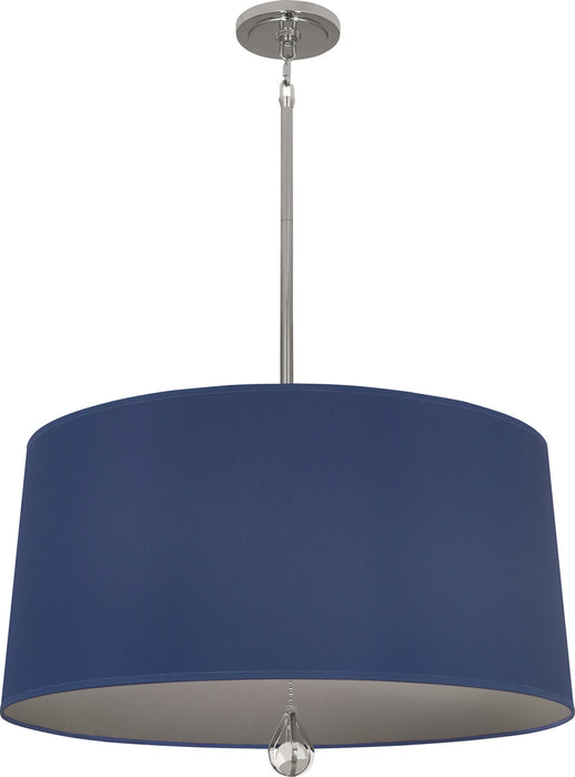 Robert Abbey WB328 Three Light Pendant, Polished Nickel