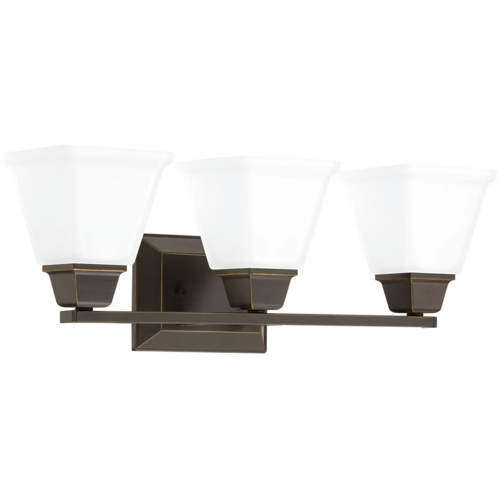 Progress Lighting P300160-020 Three Light Bath Bracket, Antique Bronze