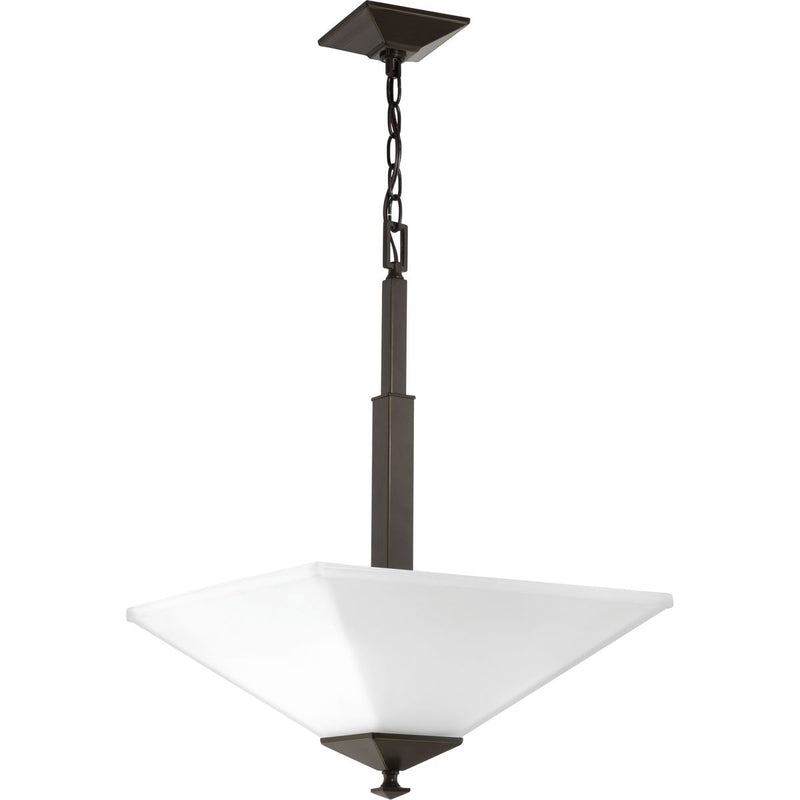 Progress Lighting P500126-020 Two Light Pendant, Antique Bronze