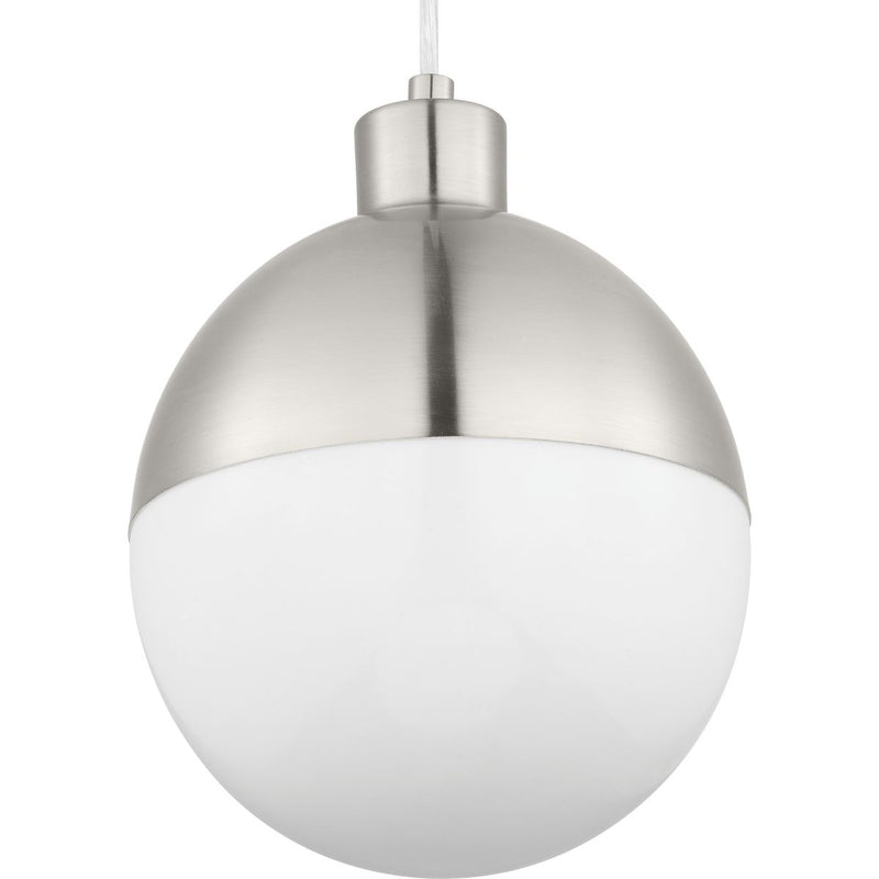 Progress Lighting P500147-009-30 LED Pendant, Brushed Nickel