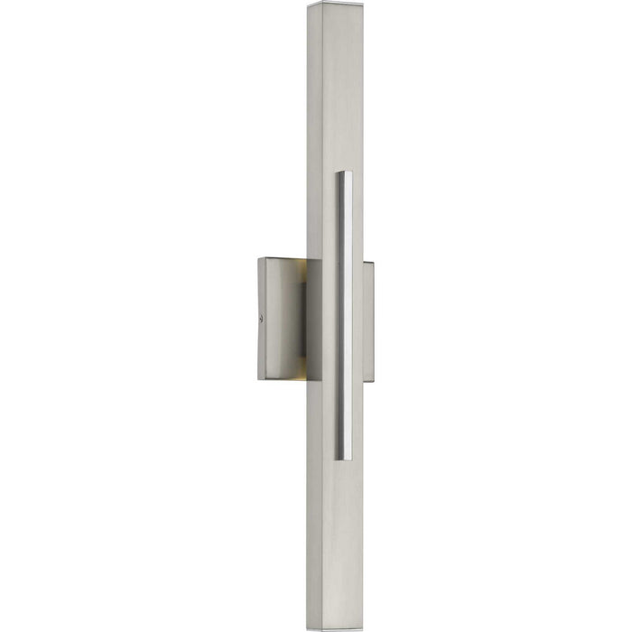 Progress Lighting P710052-009-30 LED Wall Sconce, Brushed Nickel
