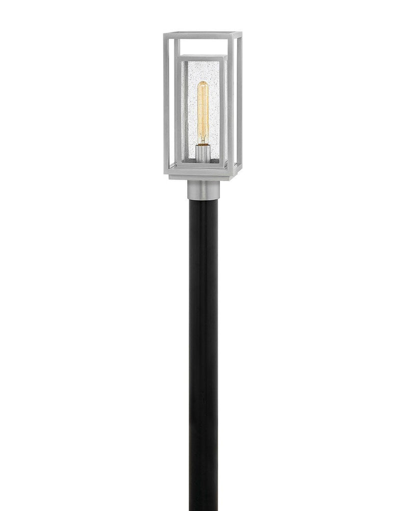Hinkley 1001SI LED Post Top/ Pier Mount, Satin Nickel
